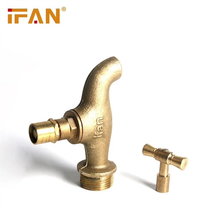 1/2"3/4 » Robinet d’eau laiton Bibcock