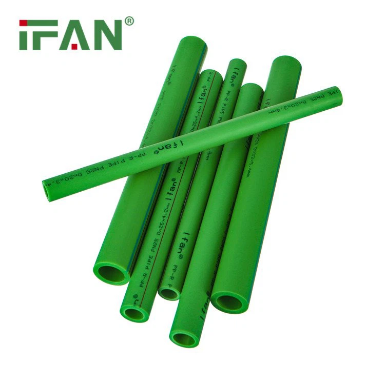 Tuyau PPR en plastique vert