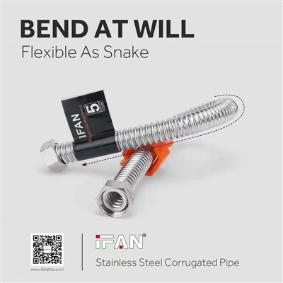 Tuyaux ondulés en acier inoxydable