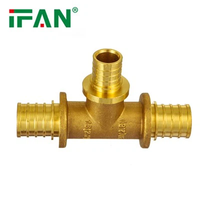 Raccord coulissant PEX couleur laiton